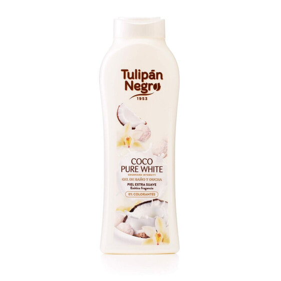 Гель для душа Tulipán Negro Pure White 650 ml Кокос