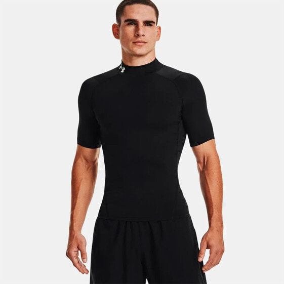 UNDER ARMOUR HeatGear Armour Comp Mock short sleeve T-shirt