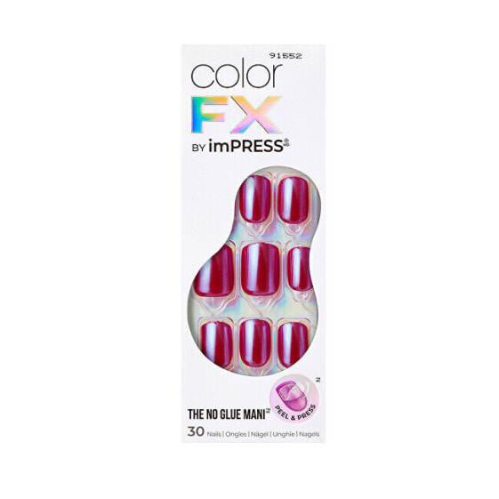Glue-on nails ImPRESS Color FX - This City 30 pcs