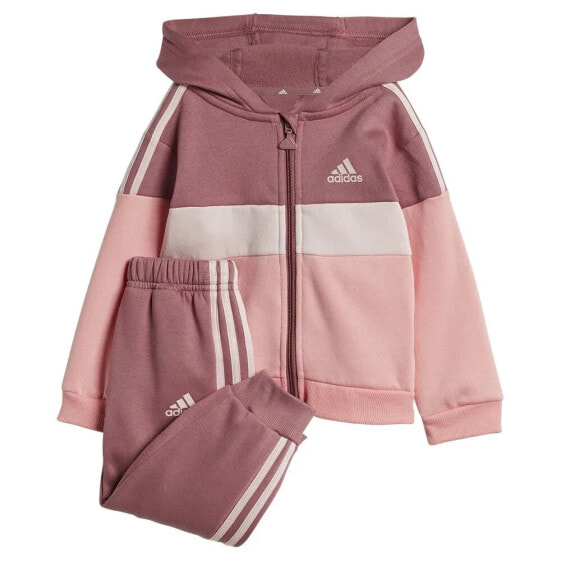 ADIDAS Tiberio 3 Stripes Colorblock Fleece infant tracksuit