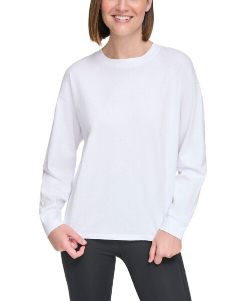 Women's Long-Sleeve Crewneck T-Shirt