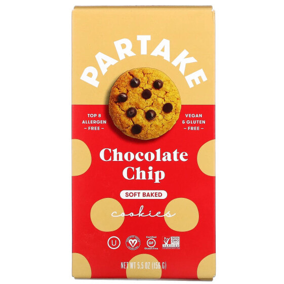 Сухарики Partake Soft Baked Cookies, Конфитюр из печенья, 5.5 унций (156 г)