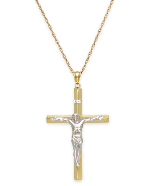 Подвеска Macy's Crucifix in 10k Gold