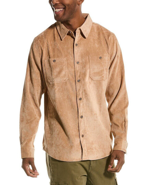 Weatherproof Vintage Thin Wale Corduroy Shirt Men's S