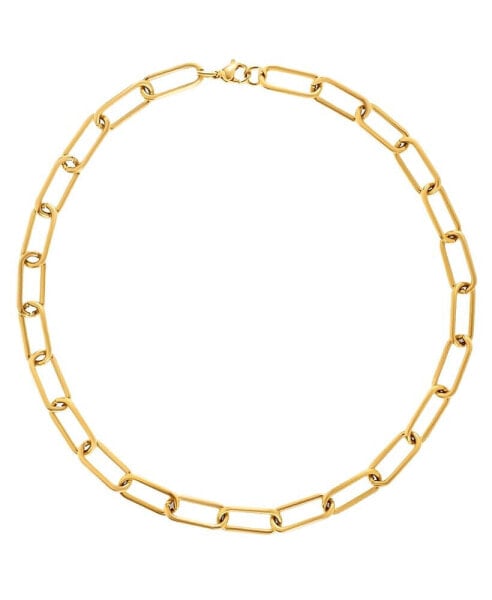 Carla Paper Clip Chain Necklace
