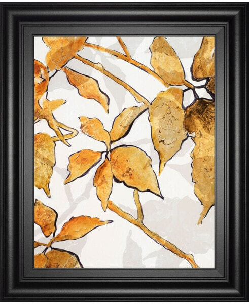 Gold Shadows I by Patricia Pinto Framed Print Wall Art, 22" x 26"