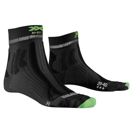 Носки для трейлраннинга X Socks Trail Run Energy 4.0 в Opal Black и Effektor Green