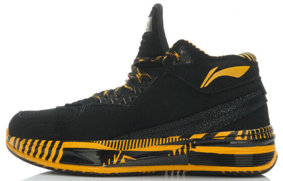 Кроссовки Li-Ning Way of Wade 2 Warning Black Yellow