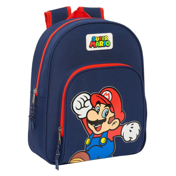 School Bag Super Mario World 28 x 34 x 10 cm