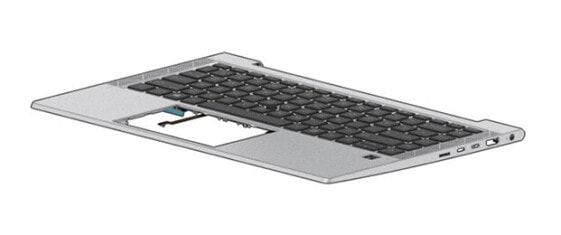 HP M07090-041 - Keyboard - German - Keyboard backlit - HP - EliteBook 840 G7
