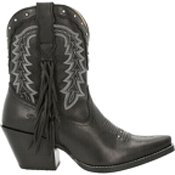 Durango Crush Snip Toe Cowboy Booties Womens Size 9 M Casual Boots DRD0432