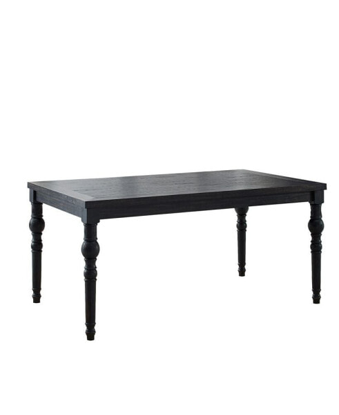 Urban Style Dining Table, Black