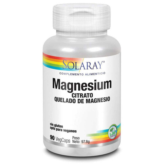 SOLARAY Magnesium Citrate 90 Units