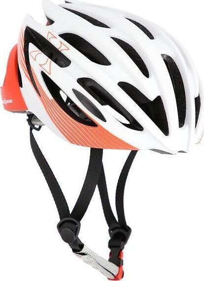 Шлем защитный Nils Extreme MTW24 бело-красный р. L