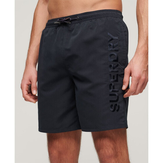 SUPERDRY Premium Embroidered 17´´ Swimming Shorts