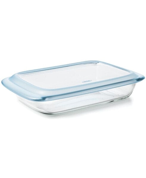Glass 3-Qt. Baking Dish With Lid