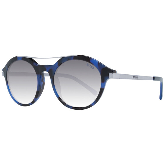 Sting Sonnenbrille SST023 0NK3 49 Unisex Blau 49-21-135