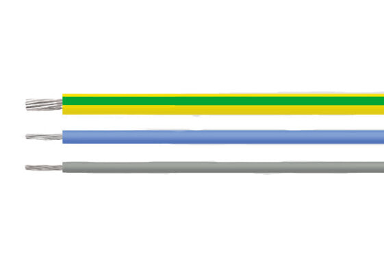 Helukabel 51378 Cavo per alte temperature HELUTHERM 145 1 x 10 mm² Giallo, Verde Merce a metro, Low voltage cable, Green, Polyvinyl chloride (PVC), Polyvinyl chloride (PVC), Cooper, 1x10 mm²