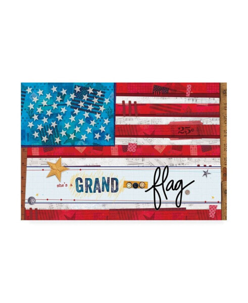 Holli Conger Words of Freedom 1 Canvas Art - 19.5" x 26"