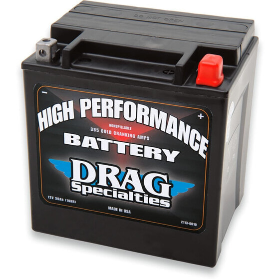DRAG SPECIALTIES High Performance AGM 12V 166x126x175 mm Battery