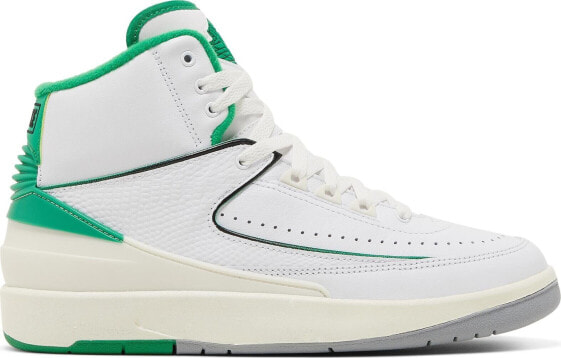 [DQ8562-103] Grade School Air Jordan RETRO 2 'LUCKY GREEN (GS)'