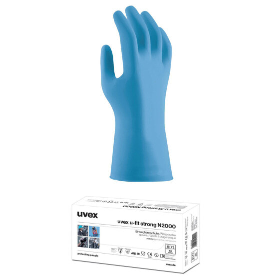 UVEX Arbeitsschutz 6096210 u-fit strong N2000 Chemiekalienhandschuh Groesse Handschuhe XL EN 420