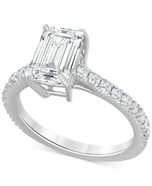 Certified Lab Grown Diamond Engagement Ring (2-1/2 ct. t.w.) in 14k Gold