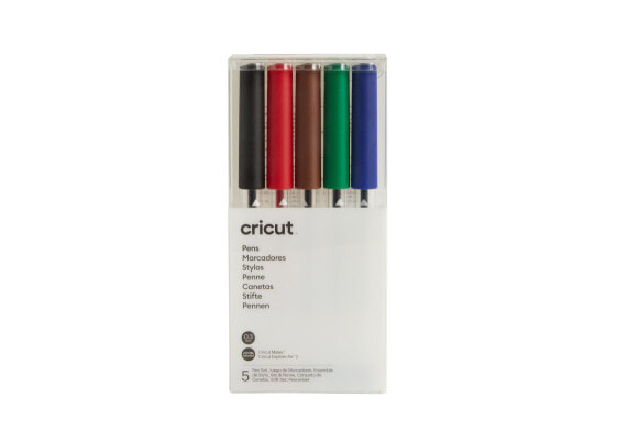 Cricut Explore/Maker Extra Fine Point Pen Set 5-pack (Brights), Multicolour, 5 pc(s)