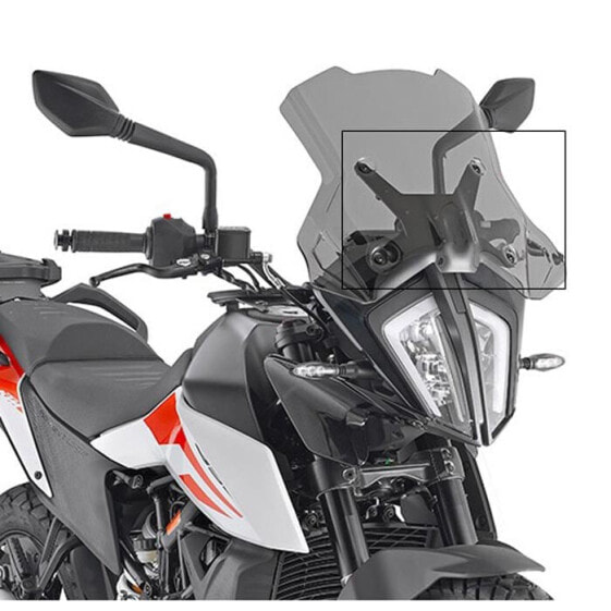 GIVI 7710DT/7710D Fitting Kit KTM 390/790 Adventure&790 Adventure R