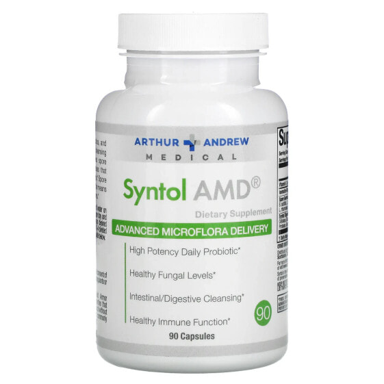 Пробиотики для пищеварительной системы Arthur Andrew Medical Syntol AMD, 180 капсул