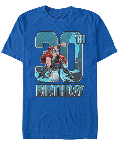 Men's Marvel Thor 30th Birthday Short Sleeve T-Shirt