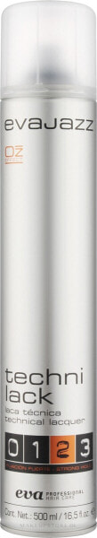 Haarspray mit starkem Halt - Eva Professional Evajazz Technilack Strong 500 ml