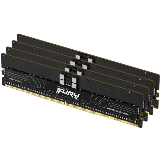 Kingston Fury Renegade Pro, DDR5-6000, CL32, Intel XMP 3.0 + AMD EXPO, ECC reg. - 64 GB Quad-Kit