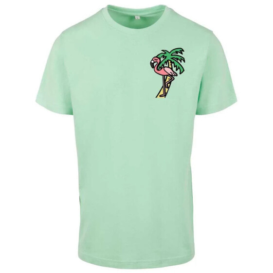 MISTER TEE Flamingo short sleeve T-shirt