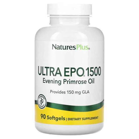 Ultra EPO 1500, Evening Primrose Oil, 90 Softgels