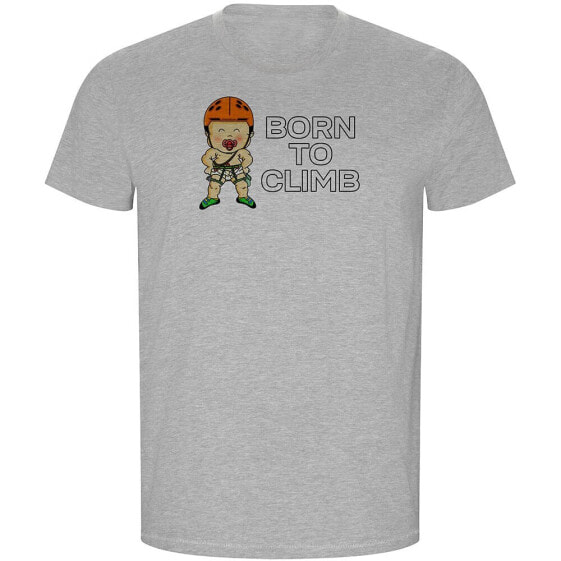 KRUSKIS Born To Climb ECO short sleeve T-shirt