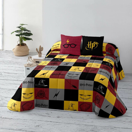 Покрывало для кровати Harry Potter Hogwarts Разноцветное 235 x 270 см 235 x 3 x 270 см 135 см Bedspread (quilt)