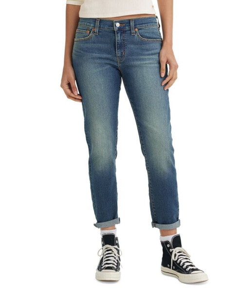 Women's Relaxed Boyfriend Tapered-Leg Jeans