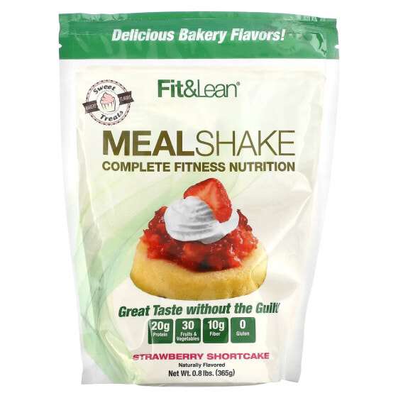 Meal Shake, Complete Fitness Nutrition, Strawberry Shortcake, 0.8 lbs (365 g)