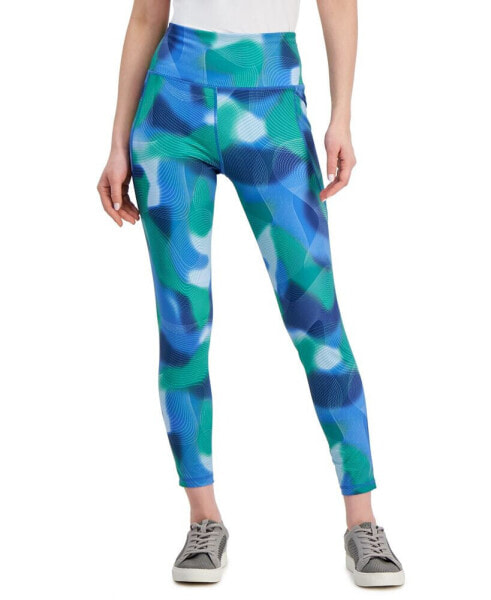 Women's Printed 7/8 Compression Leggings, Created for Macy's