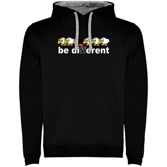 KRUSKIS Be Different Snow Two-Colour hoodie