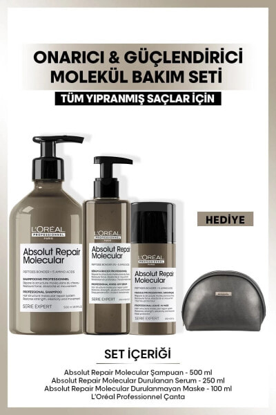 Serie Expert Absolut Repair Molecular Onarıcı Ve Güçlendirici Bakım Seti