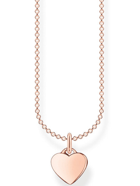 Thomas Sabo KE2049-415-40 Heart Ladies Necklace, adjustable