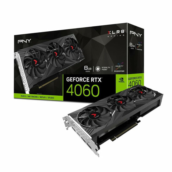 Графическая карта PNY VCG40608TFXXPB1 8 GB Geforce RTX 4060 GDDR6