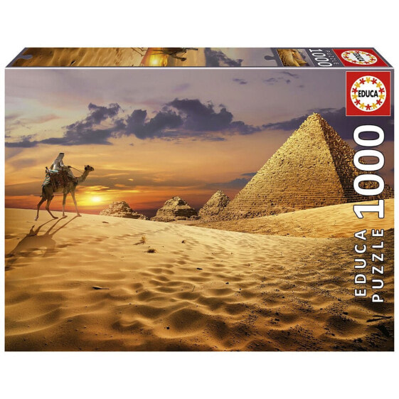 EDUCA BORRAS 1000 Pieces Camel In The Desert Puzzle