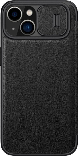 Nillkin Etui skórzane Nillkin Qin Pro Leather Case do iPhone 14 Plus (czarne)