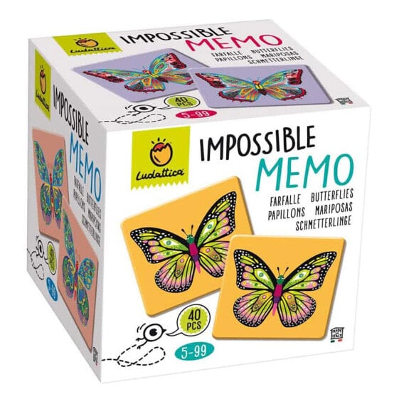 Настольная игра Ludattica Impossible Memo Мемо "Бабочки"