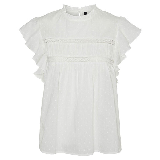 VERO MODA Trine Short Sleeve Blouse