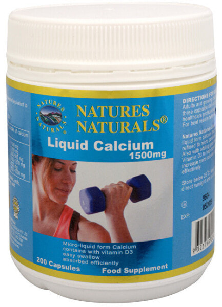Liquid Calcium 1500 mg 200 capsules
