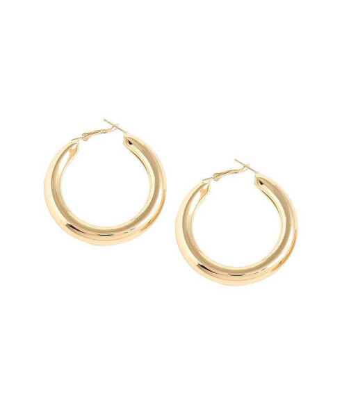 Women's Chunky Hoop Earrings